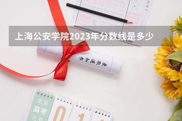 上海公安学院2023年分数线是多少 上海公安学院往年分数参考