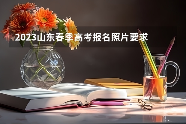 2023山东春季高考报名照片要求 报考注意事项