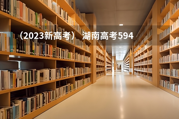 （2023新高考） 湖南高考594分有可能上的大学有哪些