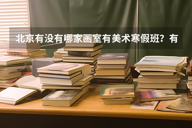 北京有没有哪家画室有美术寒假班？有知道的可来说下吗？