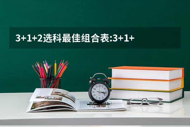 3+1+2选科最佳组合表:3+1+2新高考选科专业覆盖率表 什么时间截止