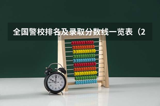 全国警校排名及录取分数线一览表（2023高考参考） 2023高考青岛酒店管理职业技术学院要多少分录取