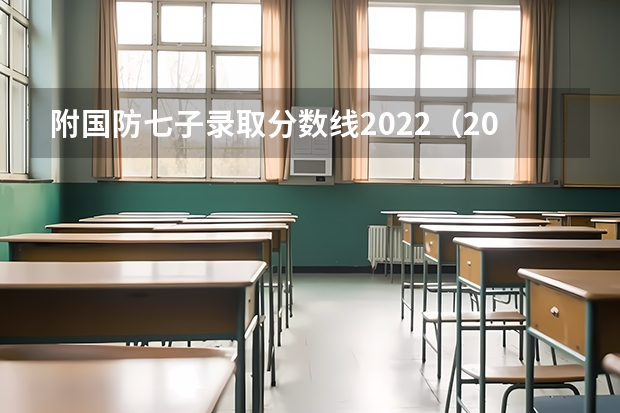 附国防七子录取分数线2022（2023高考参考） 2023高考还有多少天高考倒计时