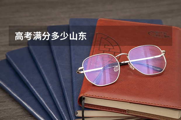 高考满分多少山东